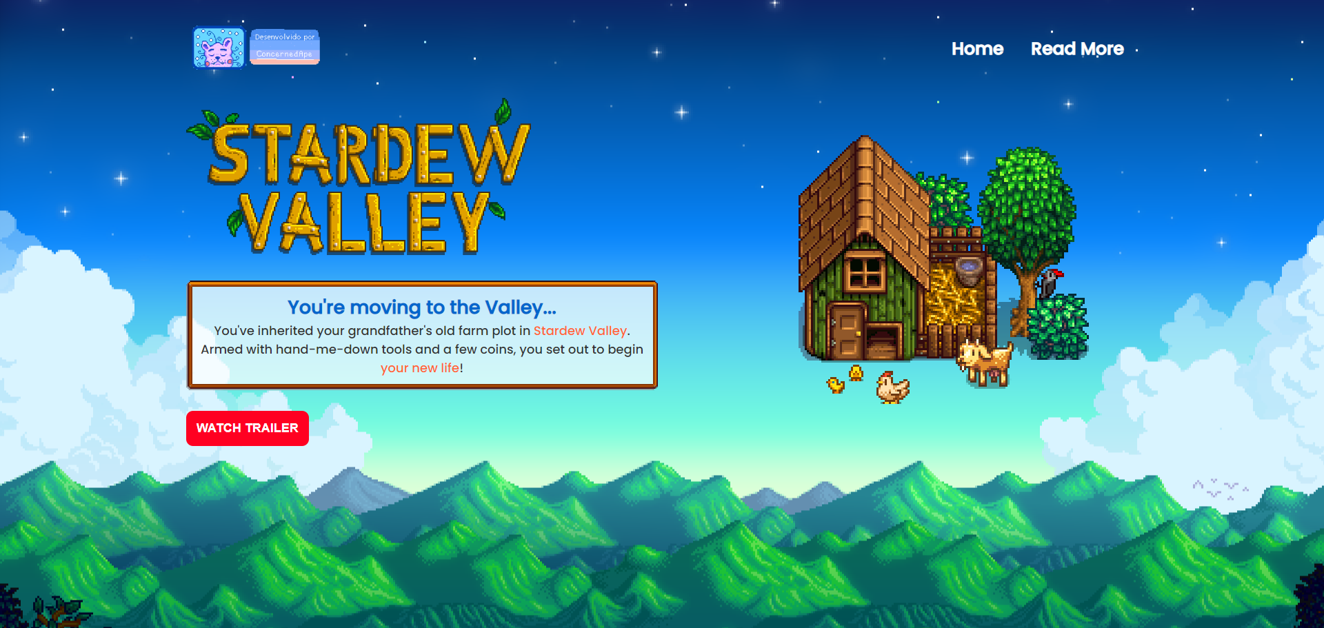 Projeto Stardew Valley Trailer